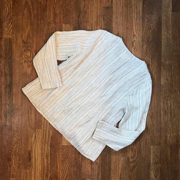 Flax Linen Button Down Shirt - Picture 5 of 5